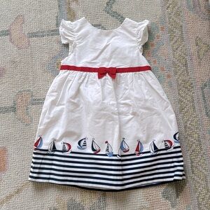 Gymboree 12-18 Month sailboat dress